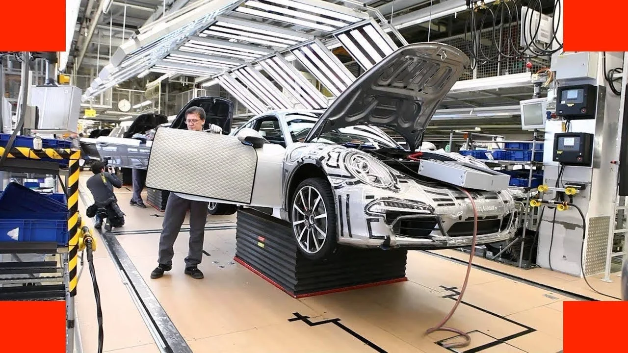 Porsche montažna linija 2022