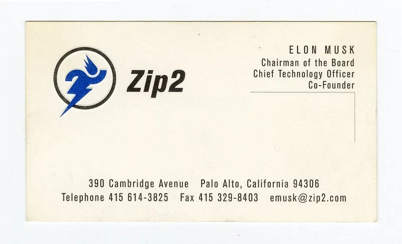ZIP2 posjetnica 1996